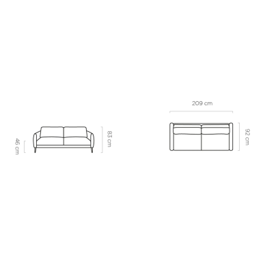 Sofa Kendo S3 5