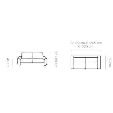 Sofa Monza S120 5