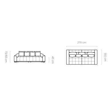 Sofa Motta Bigsofa 5