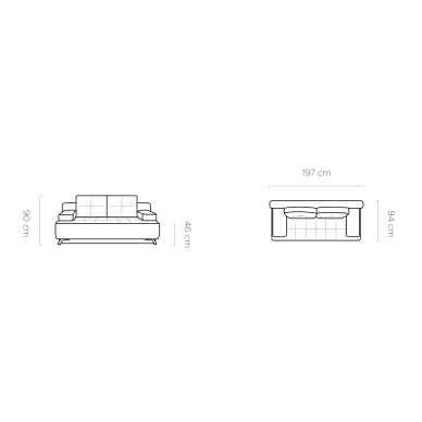 Sofa Oslo 2