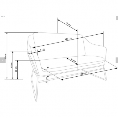 Sofa SOFT 2 XL 2 Sofa SOFT 2 XL 2