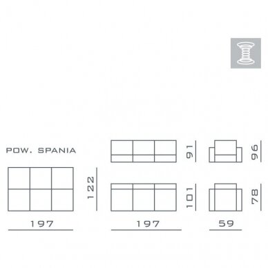 Sofa Toffi 1 Sofa Toffi 1