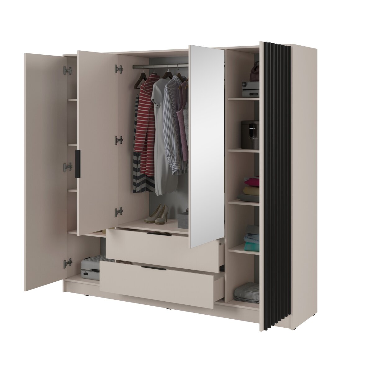 Spinta Jully 4D su veidrodžiu 1