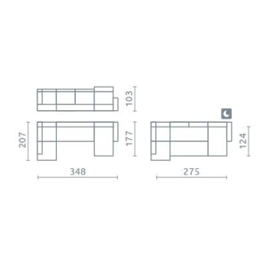 Minkštas kampas  Umbria I 2 Minkštas kampas  Umbria I 2