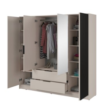 Spinta Jully 4D su veidrodžiu 1 Spinta Jully 4D su veidrodžiu 1