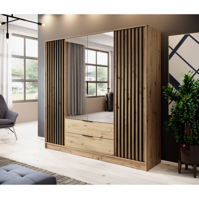 Spinta Jully 4D su veidrodžiu 2