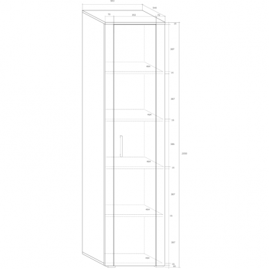 Spintelė Notti NOT-01 1