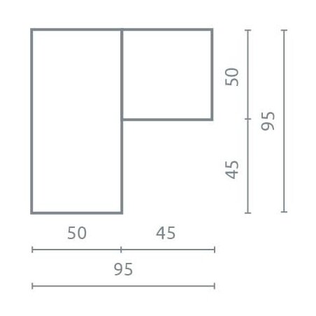 Kampinė spinta MP1 2 Kampinė spinta MP1 2
