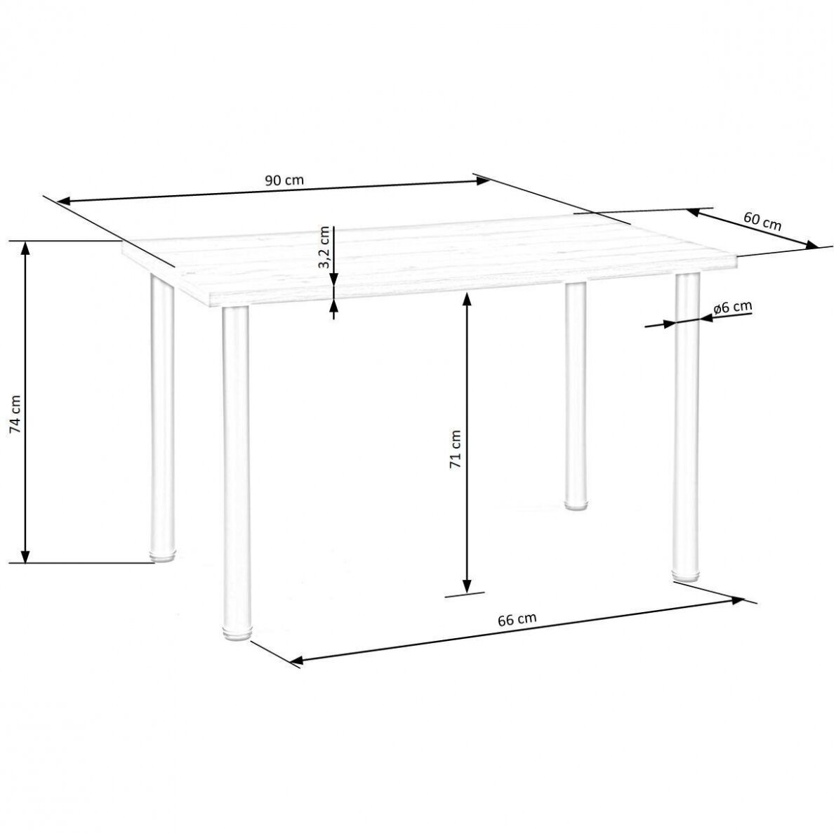Stalas Modex II 90 2