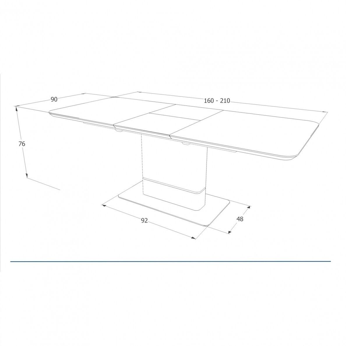 Stalas SPAL ceramic 3 Stalas SPAL ceramic 3