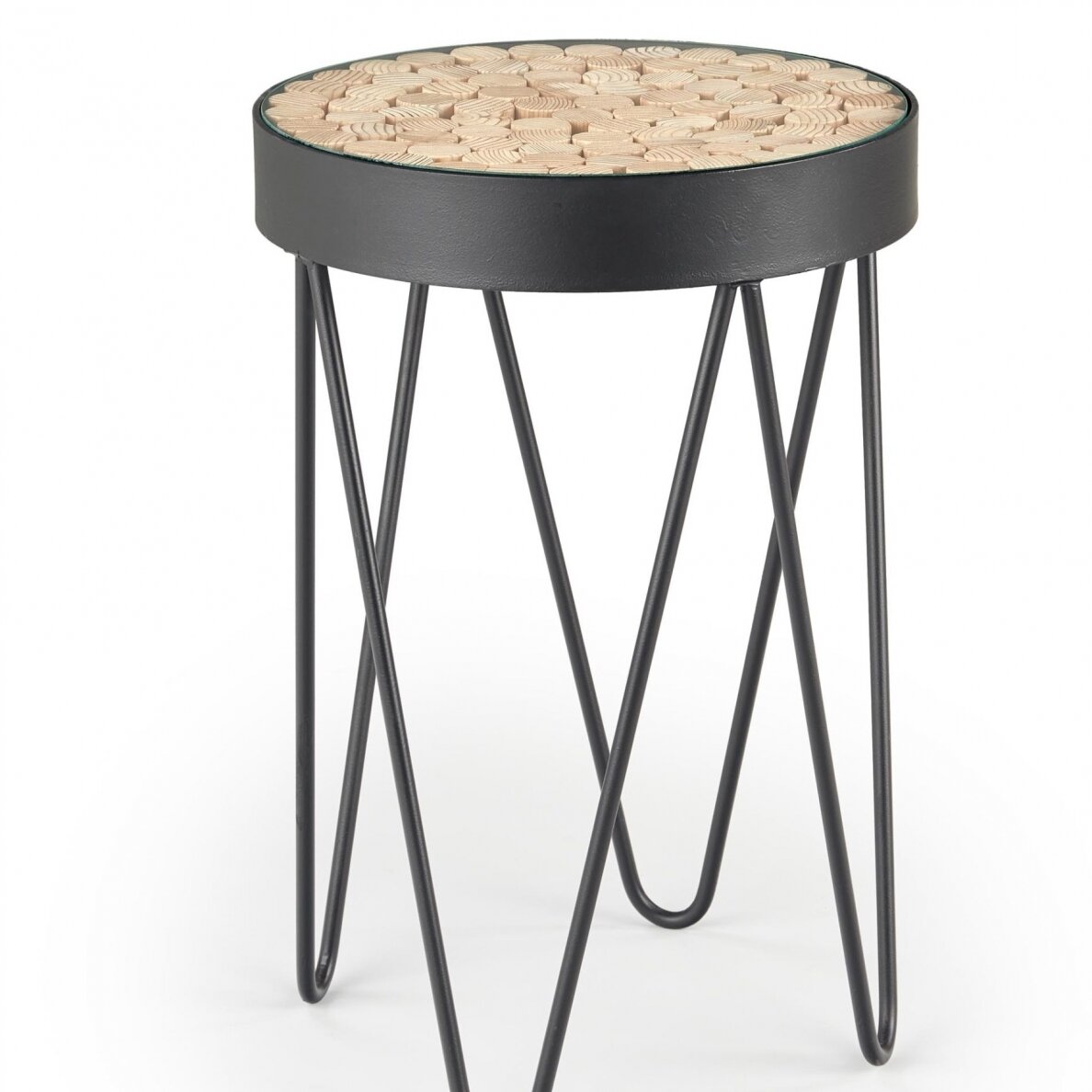 Žurnalinis staliukas NATURO juoda Žurnalinis staliukas NATURO juoda