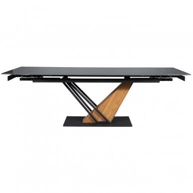 Išskleidžiamas stalas Genesis Black 160 9 Išskleidžiamas stalas Genesis Black 160 9
