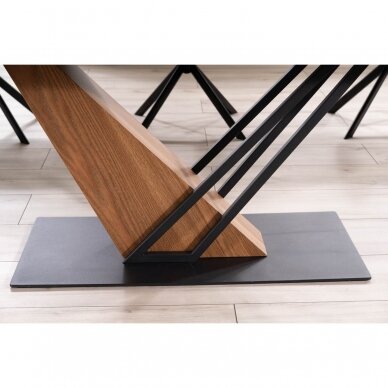 Išskleidžiamas stalas Genesis Black 160 19 Išskleidžiamas stalas Genesis Black 160 19