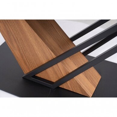 Išskleidžiamas stalas Genesis Black 160 21