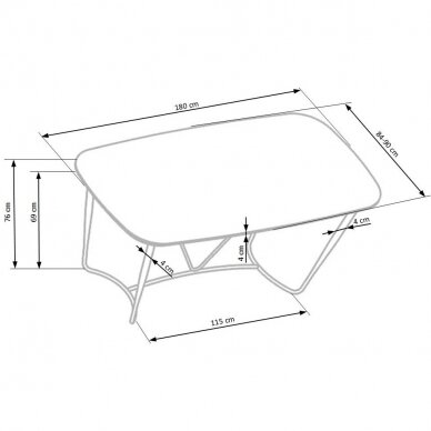 Stalas Manchester 8 Stalas Manchester 8