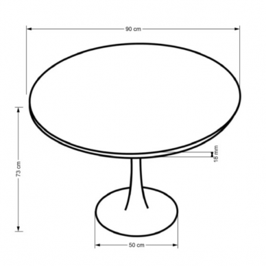 Stalas OLMO 6 Stalas OLMO 6