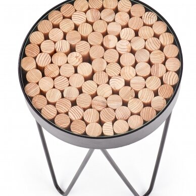 Žurnalinis staliukas NATURO juoda 2 Žurnalinis staliukas NATURO juoda 2