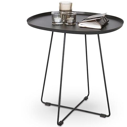 Žurnalinis staliukas TINA juoda 1 Žurnalinis staliukas TINA juoda 1