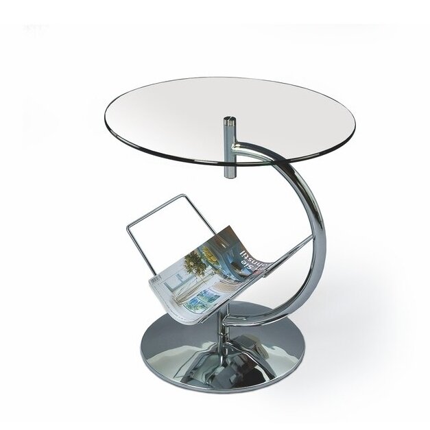 Žurnalinis staliukas Alma skaidrus Žurnalinis staliukas Alma skaidrus