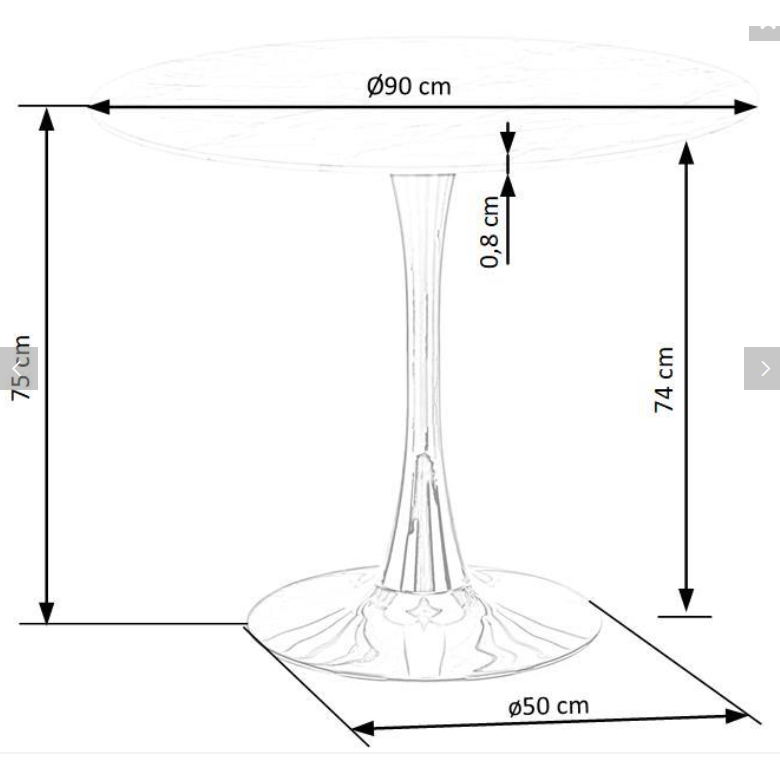 Stalas CASEMIRO 6 Stalas CASEMIRO 6