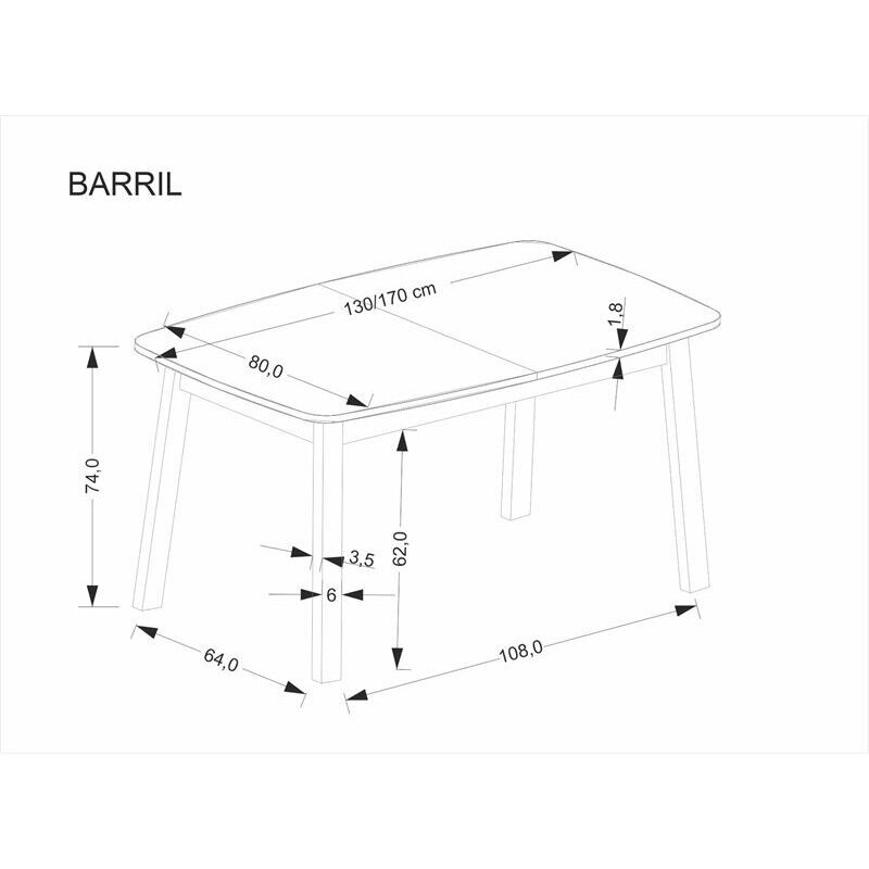 Stalas Barril 14 Stalas Barril 14