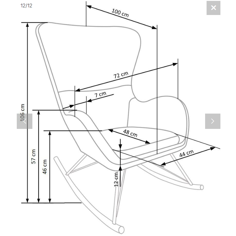 Supamas krėslas LIBERTO 2 11