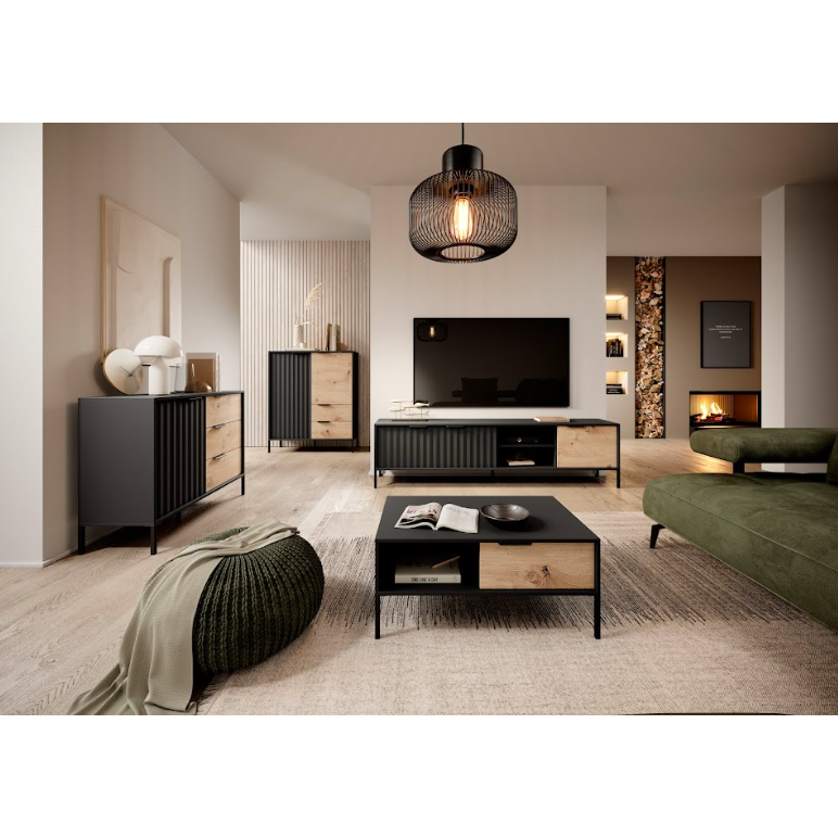 Svetainės baldų komplektas Rave Svetainės baldų komplektas Rave