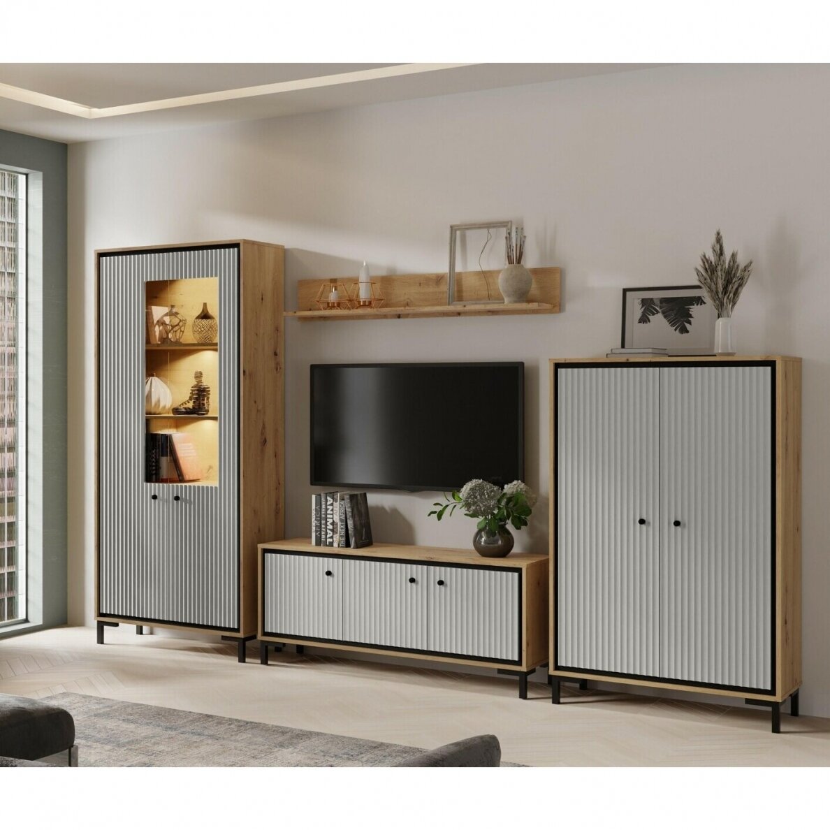 TV spintelė PARII PS04 (grey) 2 TV spintelė PARII PS04 (grey) 2