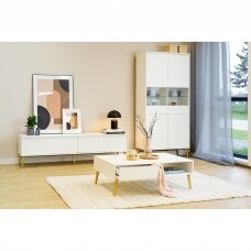 TV staliukas Barcelona White 2