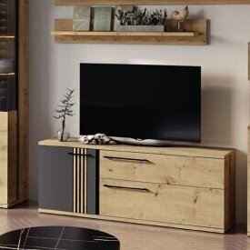 TV spintelė Molto 4 Black TV spintelė Molto 4 Black