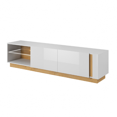 Tv staliukas Arco [H RTV 187 white]