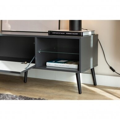 TV staliukas Barcelona Black 2 TV staliukas Barcelona Black 2