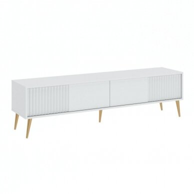 TV staliukas Barcelona White 2 3