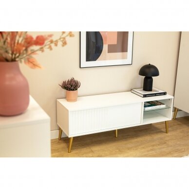 TV staliukas Barcelona White 3
