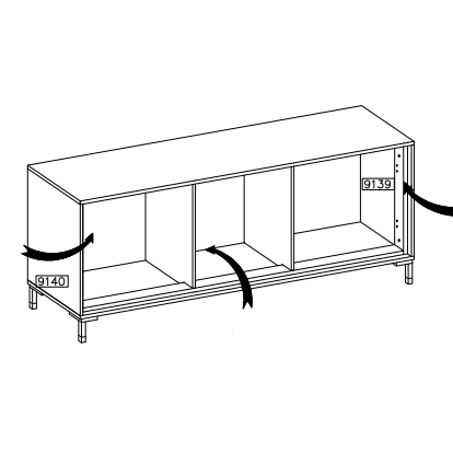 TV spintelė PARII PS04 (grey) 1