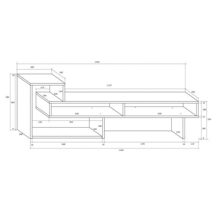 TV staliukas Oregon L 2
