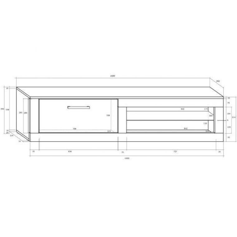 TV staliukas VIKI NEW 5 TV staliukas VIKI NEW 5