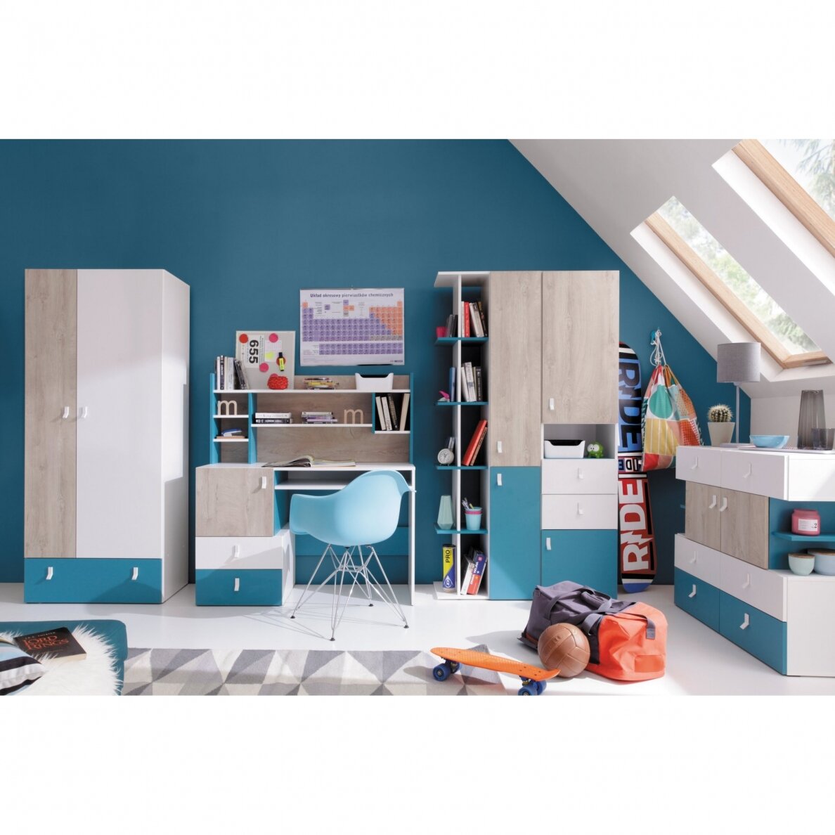 Vaikų kambario komplektas MWC Vaikų kambario komplektas MWC