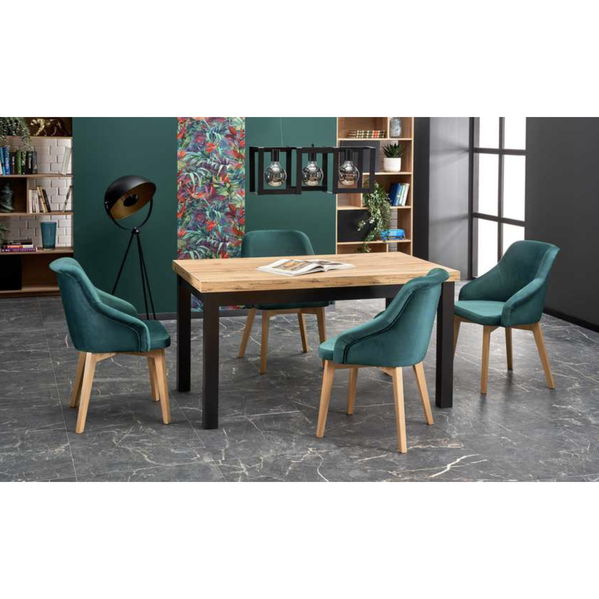 Valgomojo komplektas [Tiago stalas ir Toledo2 kėdės]