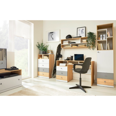 Vaikų kambario komplektas Pixel V Vaikų kambario komplektas Pixel V