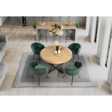 Valgomojo komplektas [Mercy stalas ir K430 kėdės]