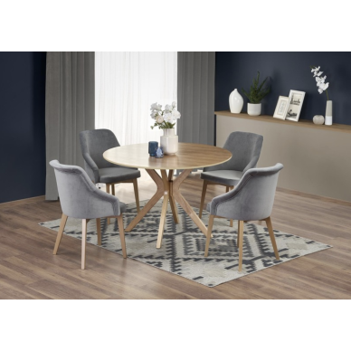 Valgomojo komplektas [Nicolas stalas ir Toledo2 kėdės]