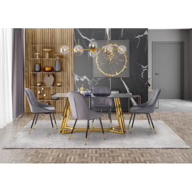 Valgomojo komplektas [Valentino stalas ir K437 kėdės]