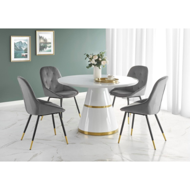 Valgomojo komplektas [Vegas stalas ir K437 kėdės]