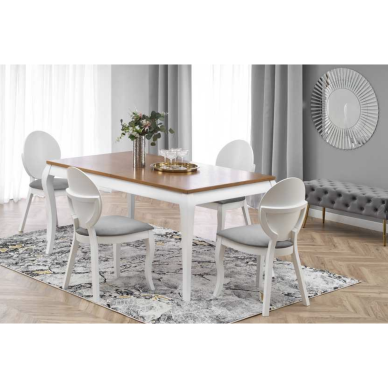 Valgomojo komplektas [Windsor stalas ir Verdi kėdės]