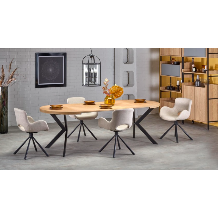 Valgomojo komplektas [Peroni stalas ir K475 kėdės]