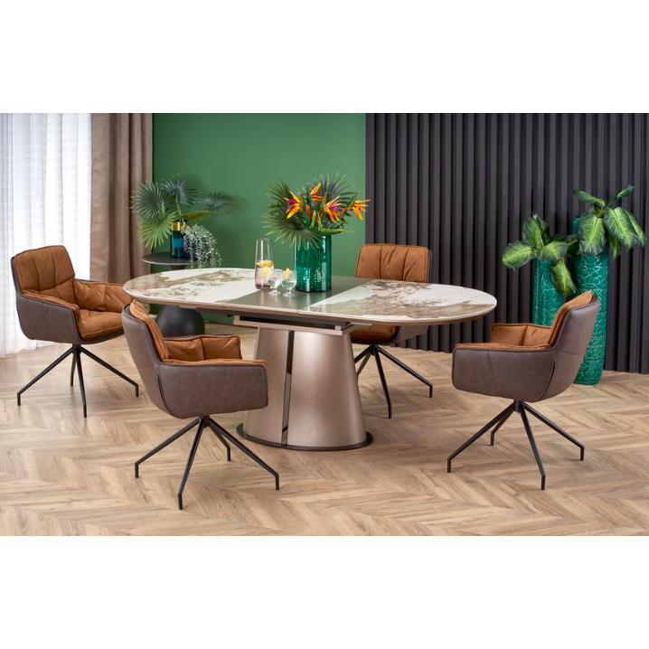 Valgomojo komplektas [Robinson stalas ir K523 kėdės]