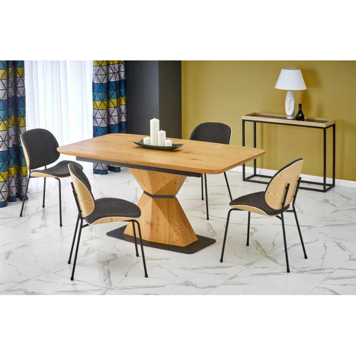 Valgomojo komplektas [Diamond stalas ir K467 kėdės]