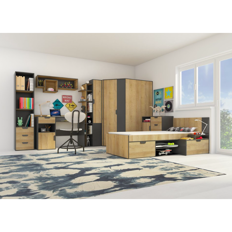 Vaikų kambario komplektas Nano II Vaikų kambario komplektas Nano II