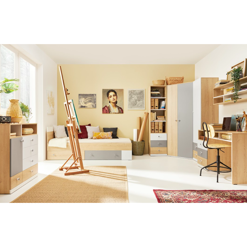 Vaikų kambario komplektas Pixel III